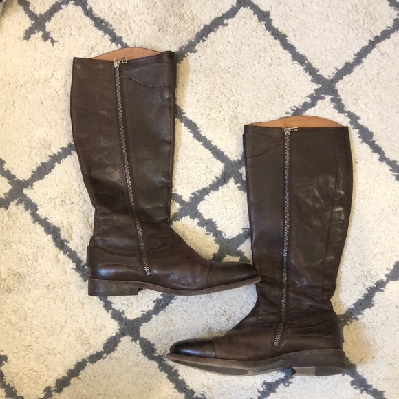 All Saints Riding Boots - Picture 3 of 6